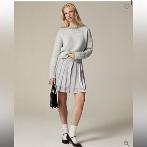 J.Crew Embellished pullover sweater